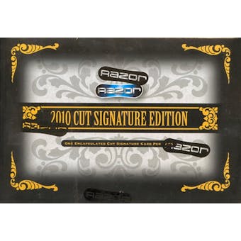 2010 Razor Cut Signature Edition Hobby Box