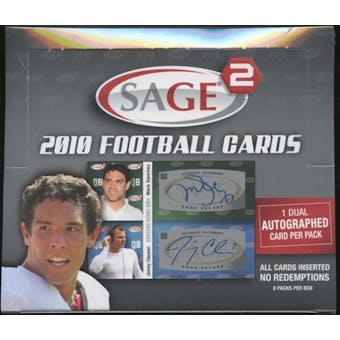 2010 Sage Squared Football Hobby Box