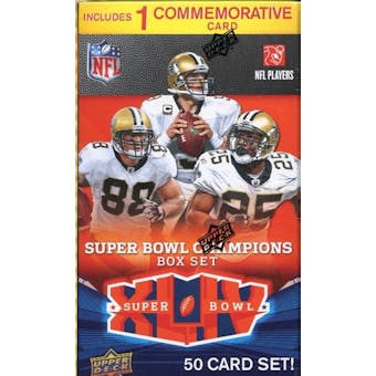 2010 Upper Deck Football Super Bowl XLIV Champions Set (New Orleans Saints)