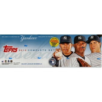 2010 Topps Factory Set Baseball (Box) (N.Y. Yankees)