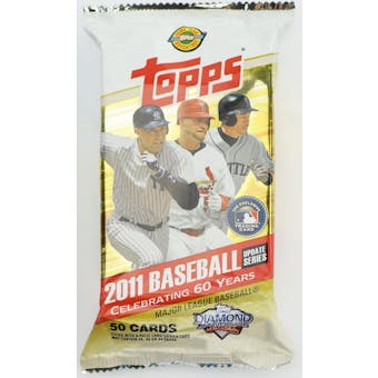 2011 Topps Updates & Highlights Baseball Jumbo Pack