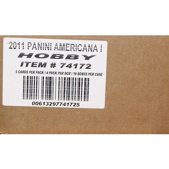 2011 Panini Americana I Hobby 10-Box Case