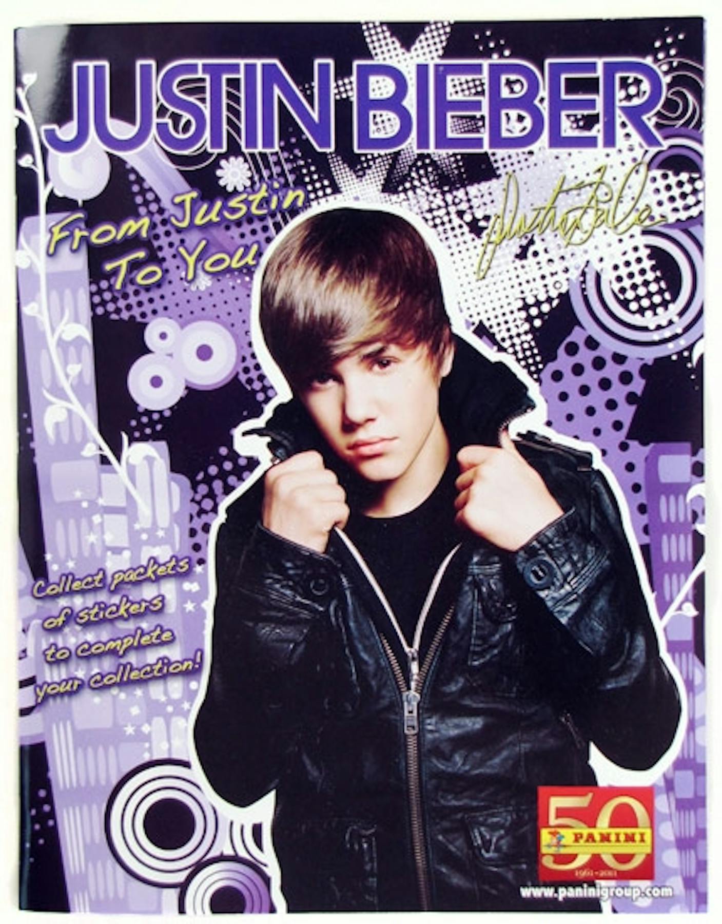 Justin Bieber Sticker Album Combo (Panini 2011) | DA Card World1407 x 1800