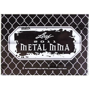 2011 Leaf Metal MMA Hobby Box
