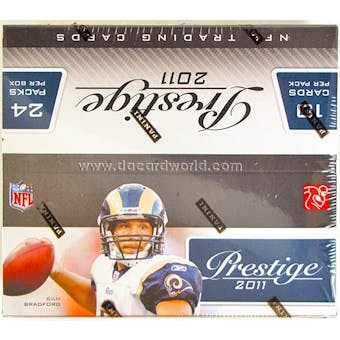 2011 Panini Prestige Football Retail 24-Pack Box