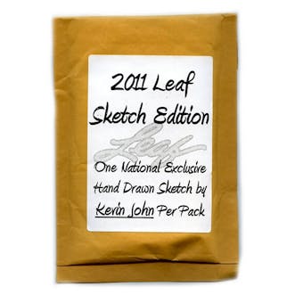 2011 Leaf National Exclusive Sketch Edition Pack