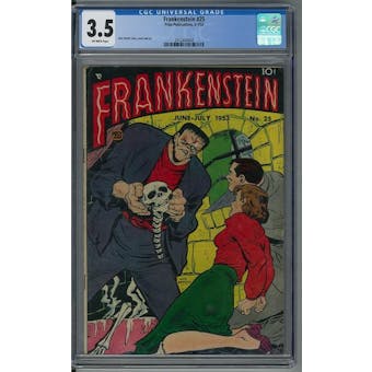 Frankenstein #25 CGC 3.5 (OW) *2012443004*