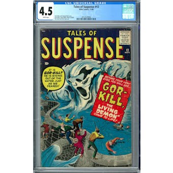 Tales of Suspense #12 CGC 4.5 (W) *2012524006*