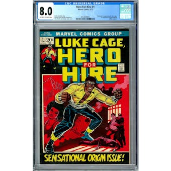 Hero For Hire #1 CGC 8.0 (OW-W) *2012609001*