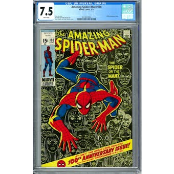 Amazing Spider-Man #100 CGC 7.5 (W) *2012613002*