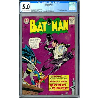 Batman #169 CGC 5.0 (OW-W) *2012616002*