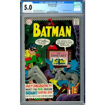 Batman #183 CGC 5.0 (OW-W) *2012616004*
