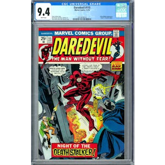 Daredevil #115 CGC 9.4 (W) *2012616014*
