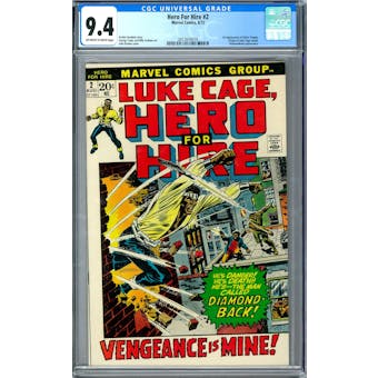 Hero For Hire #2 CGC 9.4 (OW-W) *2012616016*