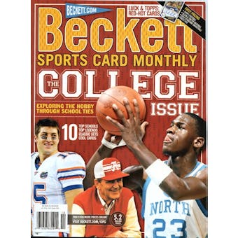 2012 Beckett Sports Card Monthly Price Guide (#331 October) (College Edition)