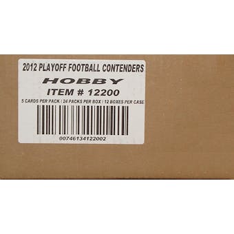2011 Panini Contenders Football Hobby 12-Box Case