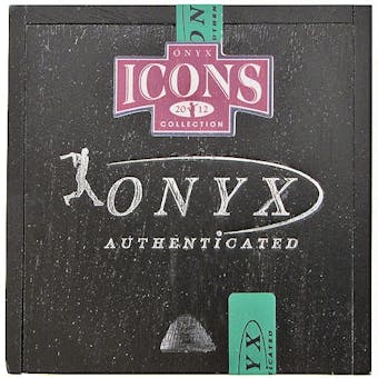 2012 Onyx Icons Baseball Hobby Box