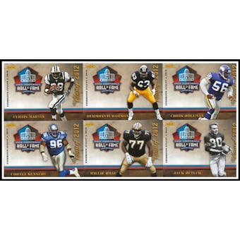 2012 Panini Hall of Fame Football Exclusive 6-Card Set (National Sports Convention)