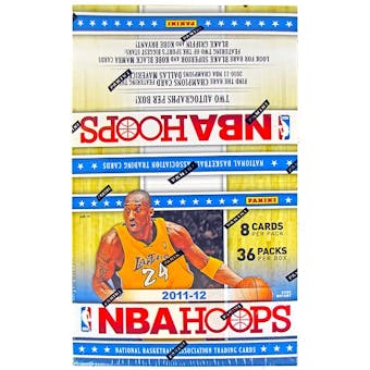 2011/12 Panini NBA Hoops Basketball Hobby Box
