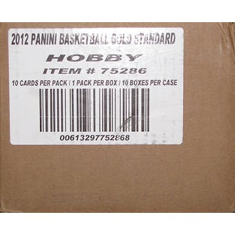 2011/12 Panini Gold Standard Basketball Hobby 10-Box Case