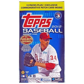 2012 Topps Series 1 Baseball Blaster Box (Reed Buy)