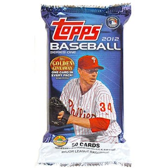 2012 Topps Series 1 Baseball Jumbo Pack