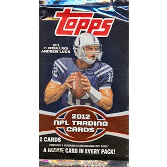 2012 Topps Football Retail Pack