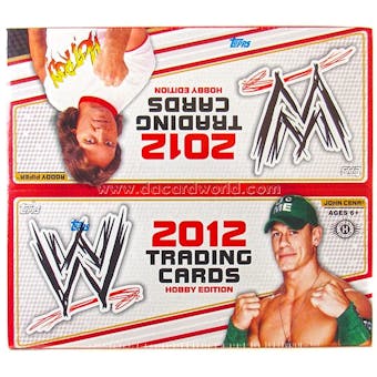 2012 Topps WWE Wrestling Hobby Box