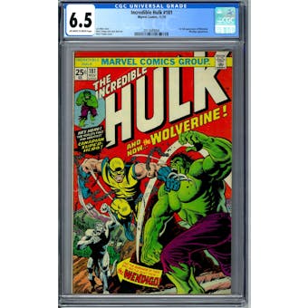 Incredible Hulk #181 CGC 6.5 (OW-W) *2013689004*