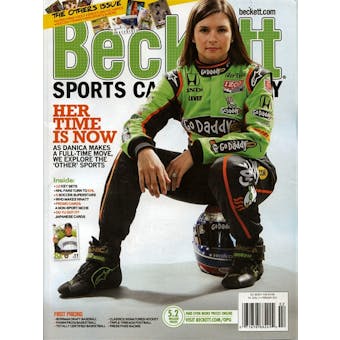 2013 Beckett Sports Card Monthly Price Guide (#335 February) (Danica Patrick)