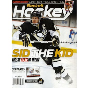 2013 Beckett Hockey Monthly Price Guide (#251 July) (Crosby)