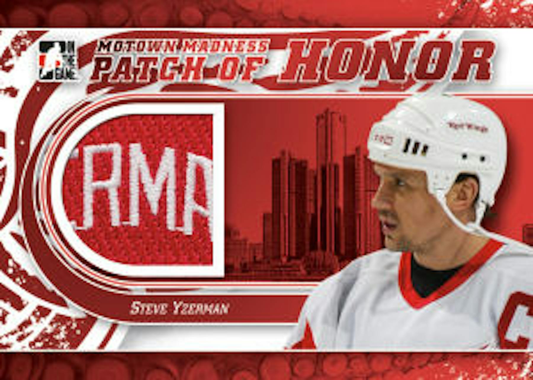 Steve Yzerman 2012-13 In The Game ITG Motown Madness Autographed