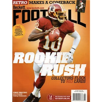 2013 Beckett Football Monthly Price Guide (#265 February) (RGIII)