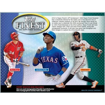 2013 Topps Finest Baseball Hobby Pack