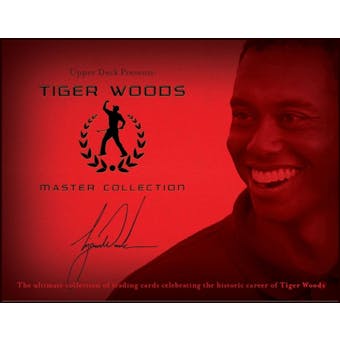 2013 Upper Deck Tiger Woods Master Collection Golf Hobby Box (Set)