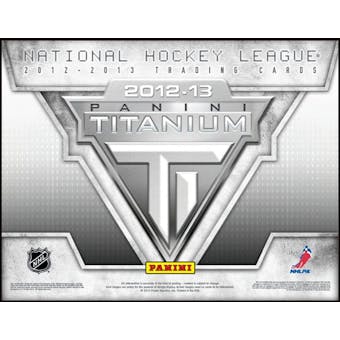 Time Capsule - 2013-14 Panini Titanium Hockey Hobby Box