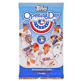 2013 Topps Opening Day Baseball Hobby Pack