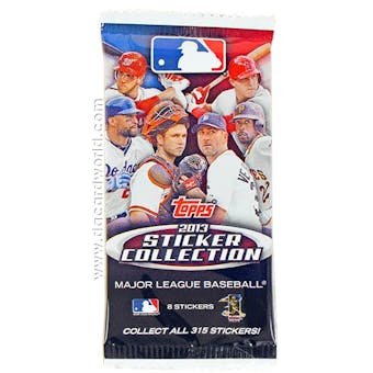 2013 Topps Baseball Hobby Sticker Pack
