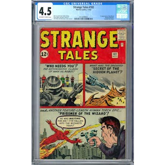 Strange Tales #102 CGC 4.5 (OW-W) *2014499003*