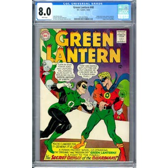 Green Lantern #40 CGC 8.0 (W) *2014553004*