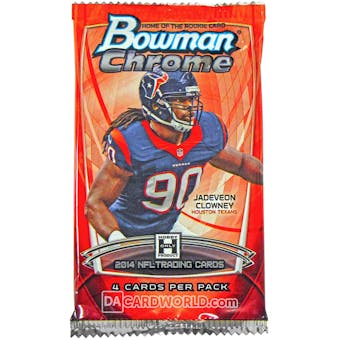 2014 Bowman Chrome Football Hobby Pack