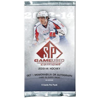 2013-14 Upper Deck SP Game Used Hockey Hobby Pack