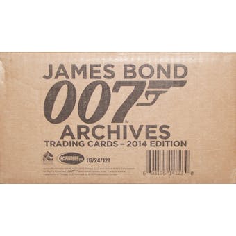 James Bond Archives Trading Cards 12-Box Case (Rittenhouse 2014)