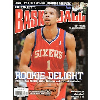 2014 Beckett Basketball Monthly Price Guide (#260 May) (Michael Carter-Williams)