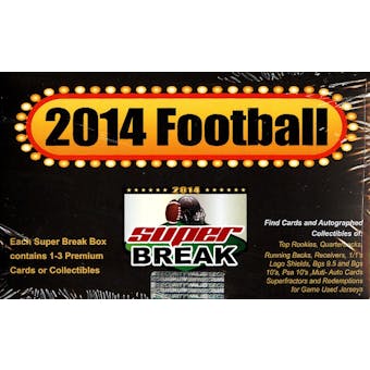 2014 Super Break Series 1 Football Hobby Box