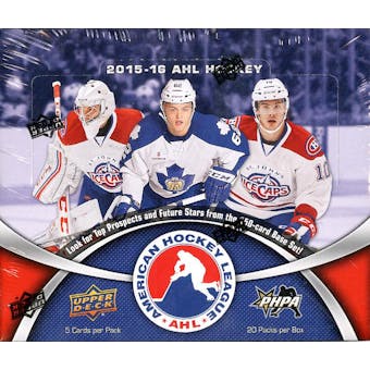 2015/16 Upper Deck AHL Hockey Hobby Box