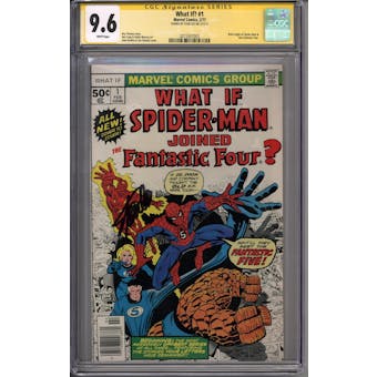 What If? #1 Stan Lee Signature Series CGC 9.6 (W) *2015507003*