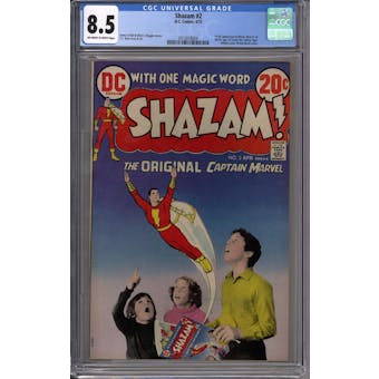 Shazam #2 CGC 8.5 (OW-W) *2015818004*