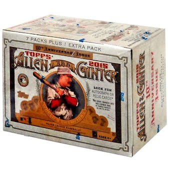 2015 Topps Allen & Ginter Baseball 8-Pack Box