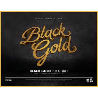 2015 Panini Black Gold Football Hobby 8-Box Case- DACW Live 32 Spot Random Team Break #1